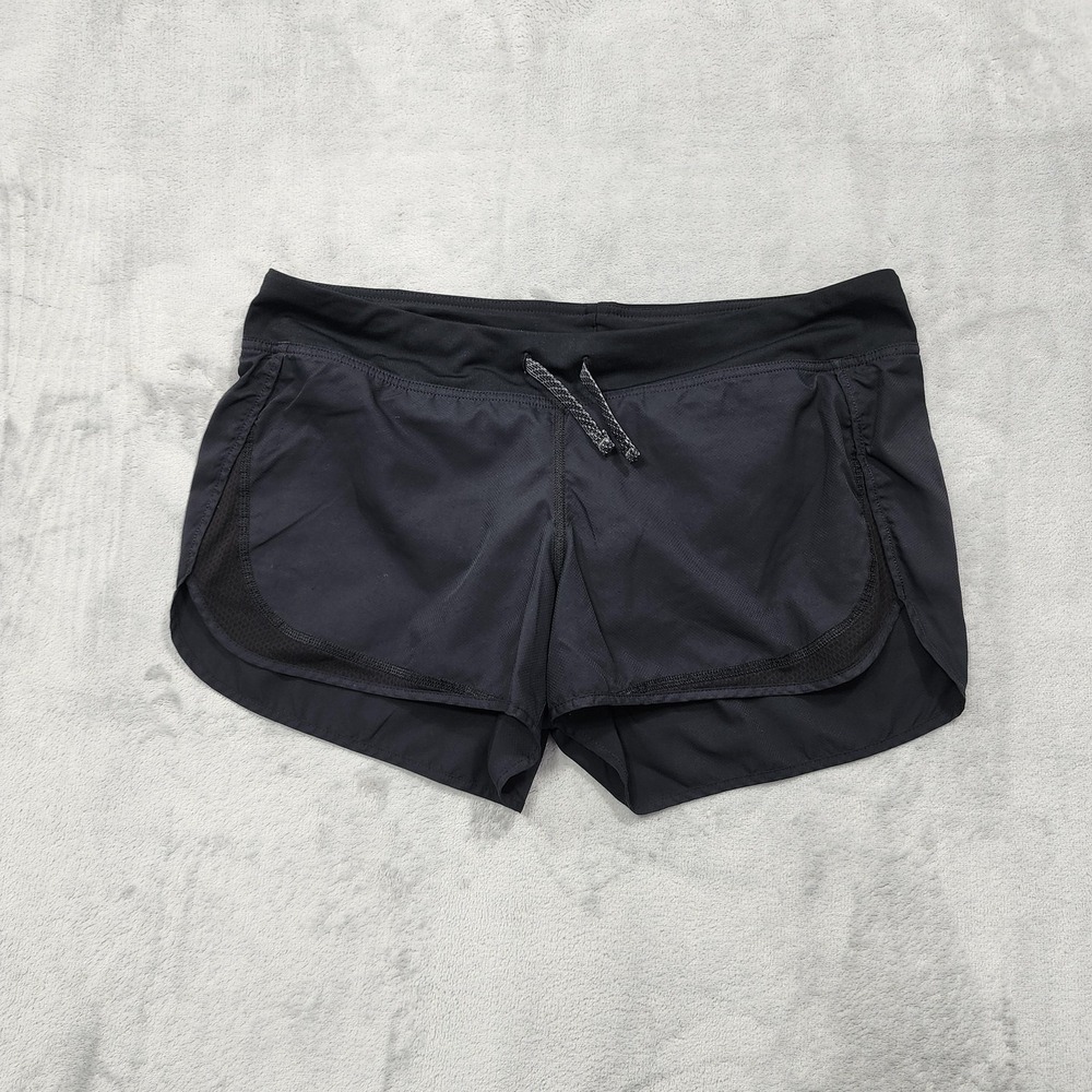 Patagonia Shorts Womens M Black Lined Running Drawstring Pockets‎ Lightweight